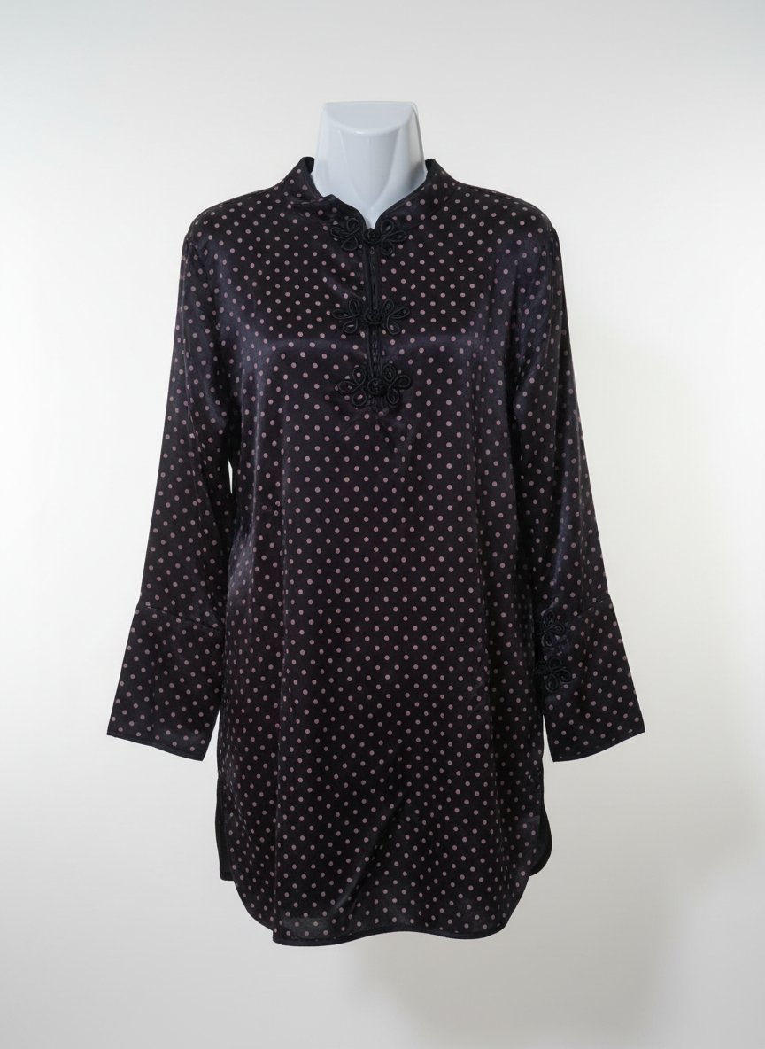Chemise satinée taille 44 de très bonne qualité