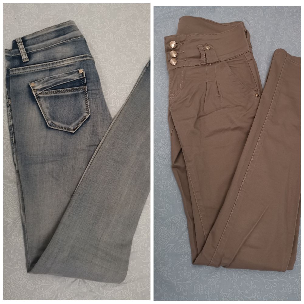 lot 2 pantalons à bas prix : taille 36 très bon état