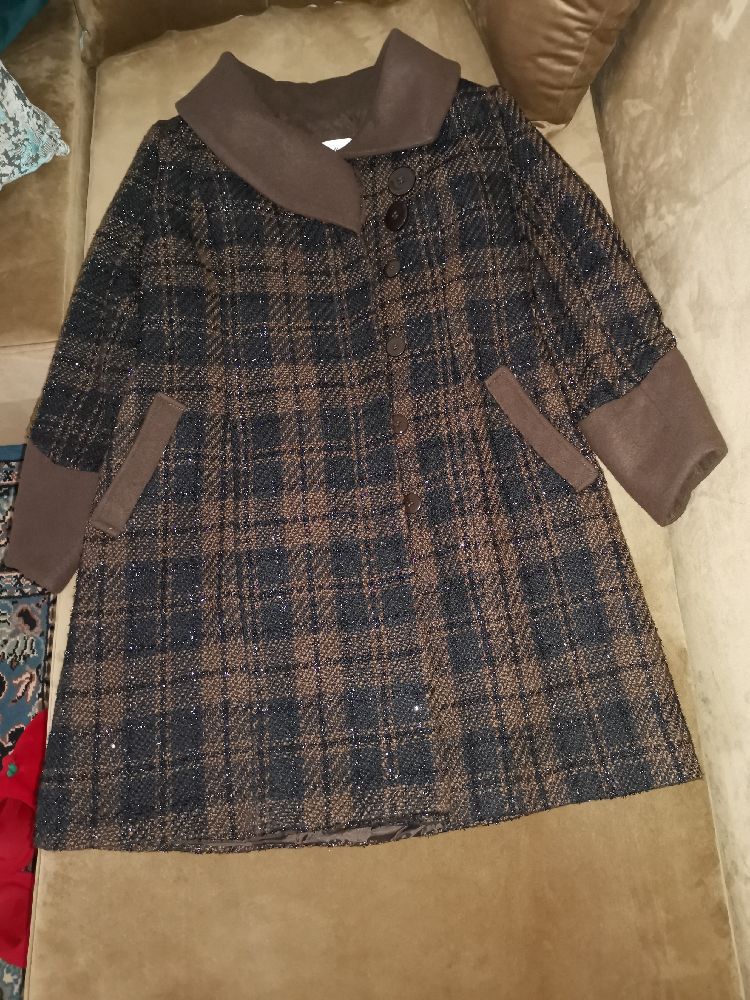 Manteau marron neuf sans étiquettes