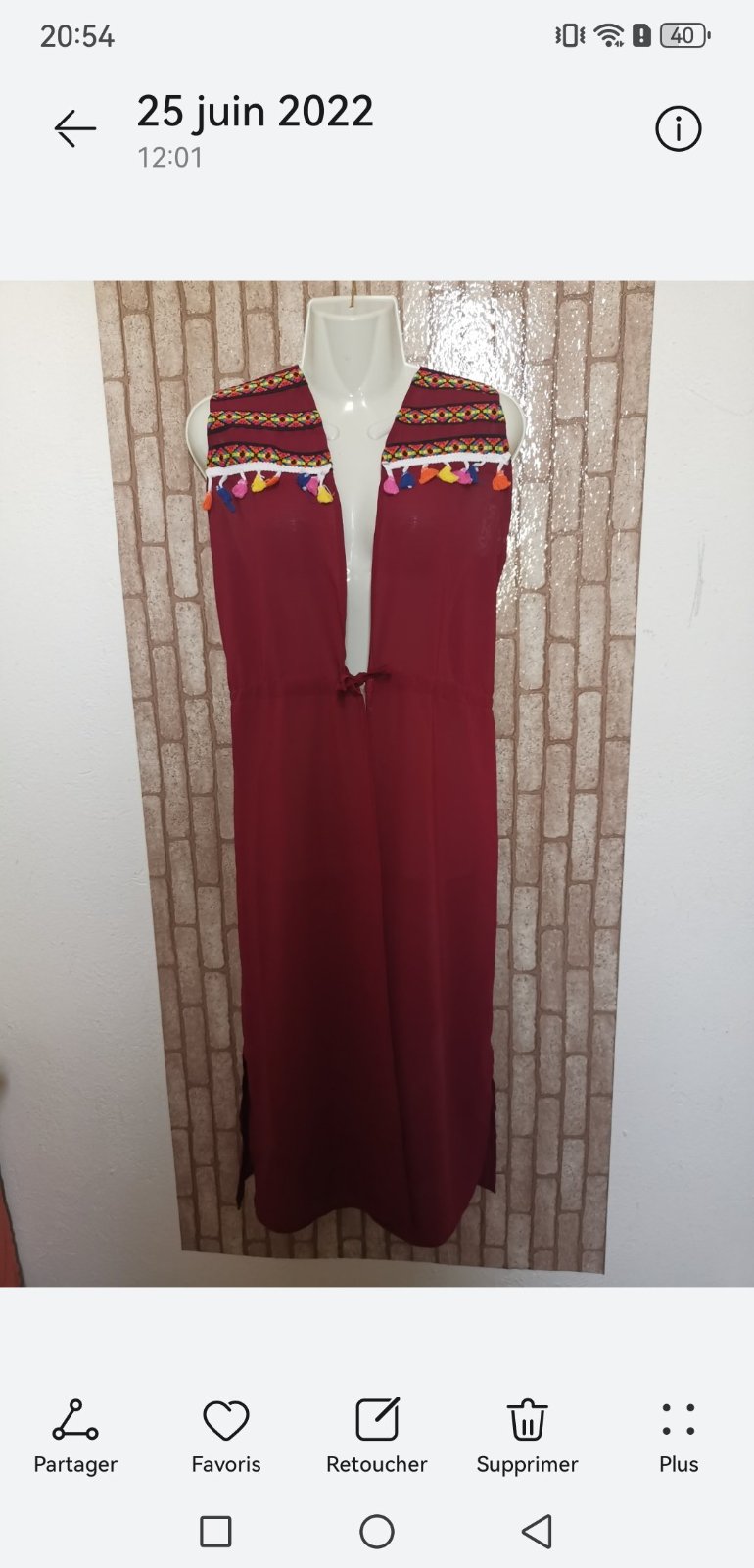 Gilet traditionnel 🌹💞 (prix négociable)