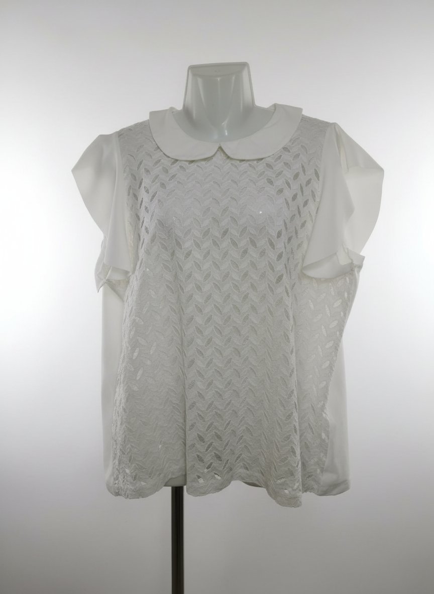 Pull blanc taille xxl à petit prix de la marque OVS