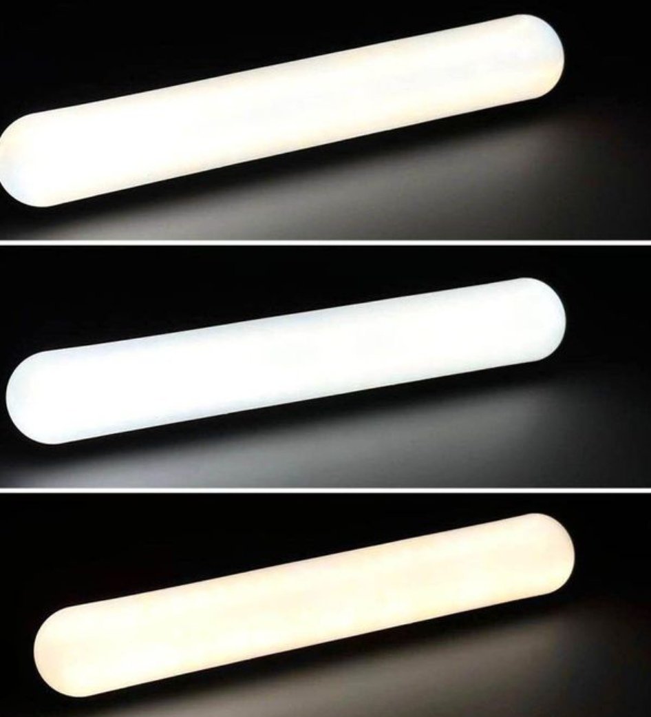 Luminaire LED ( à petit prix) à 3 niveaux de lumière  Bouton Poussoir  Lampe  Rechargeable 6-8H 