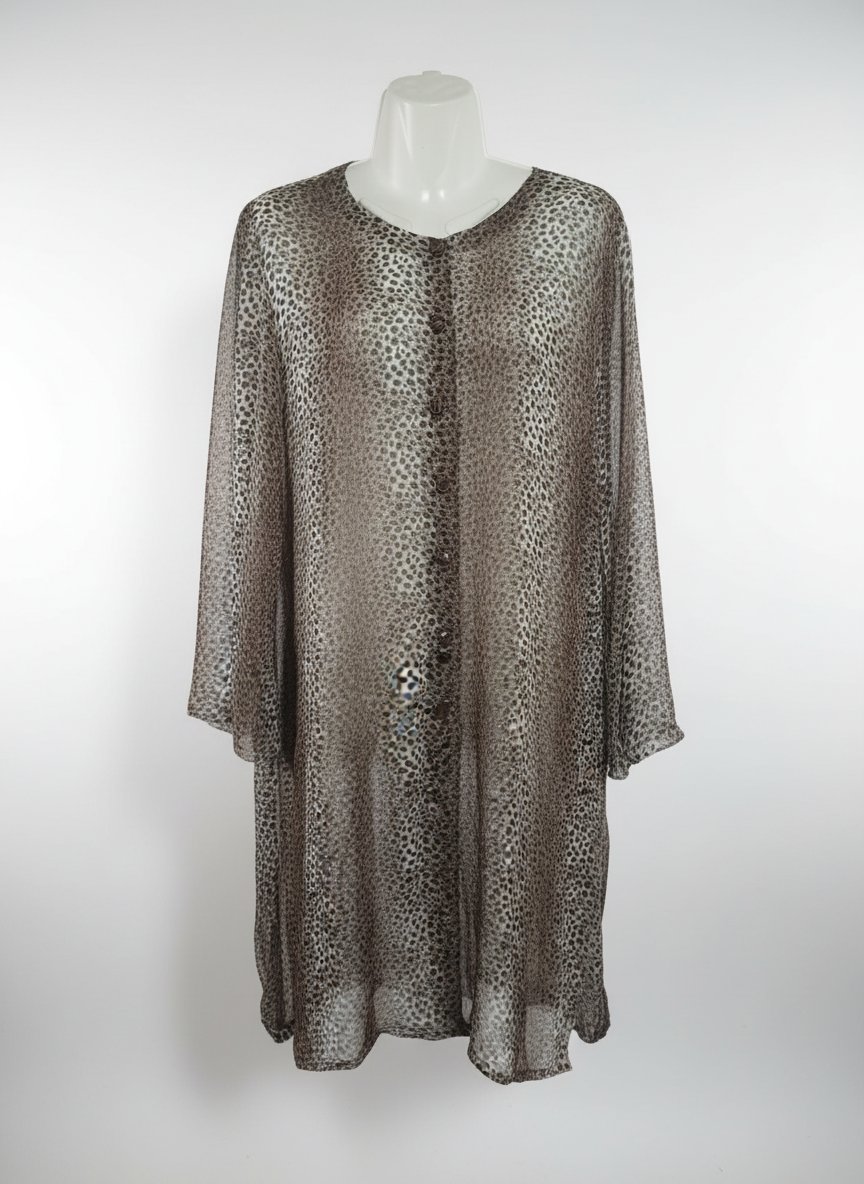Chemise imprimé léopard taille 44
