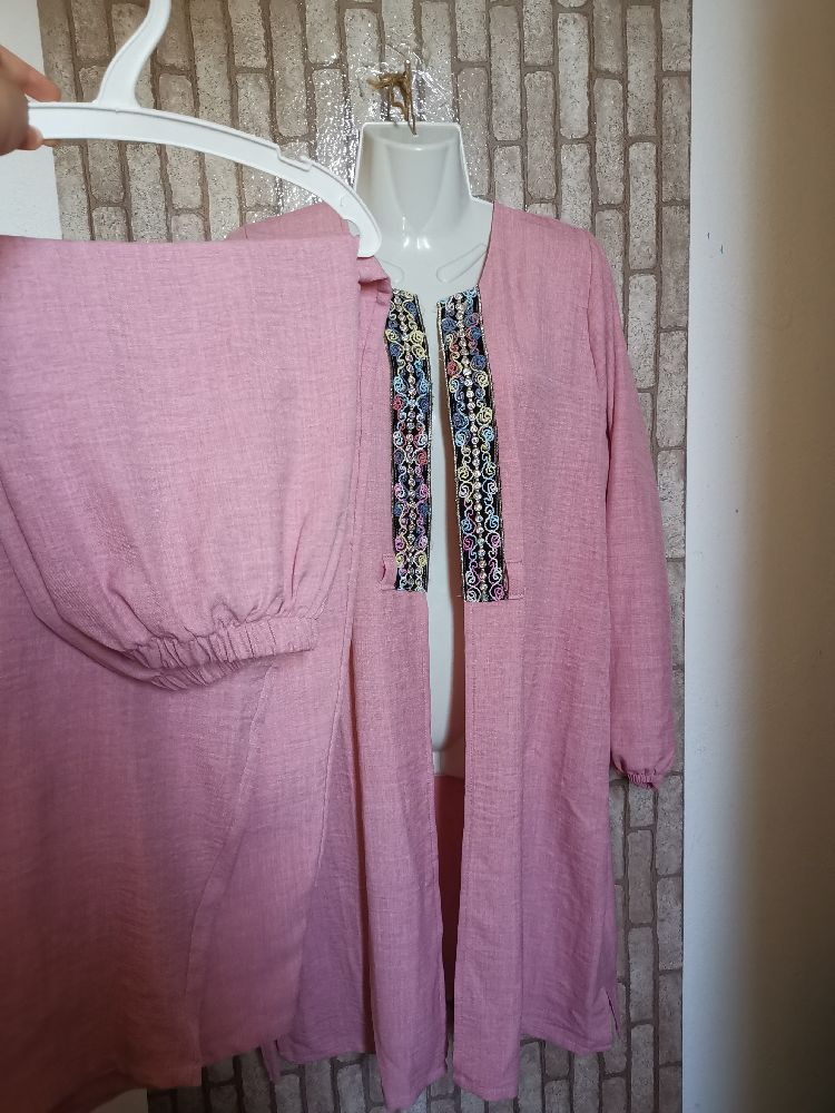 Ensemble : sublime  kimono + pantalon tlabess 38