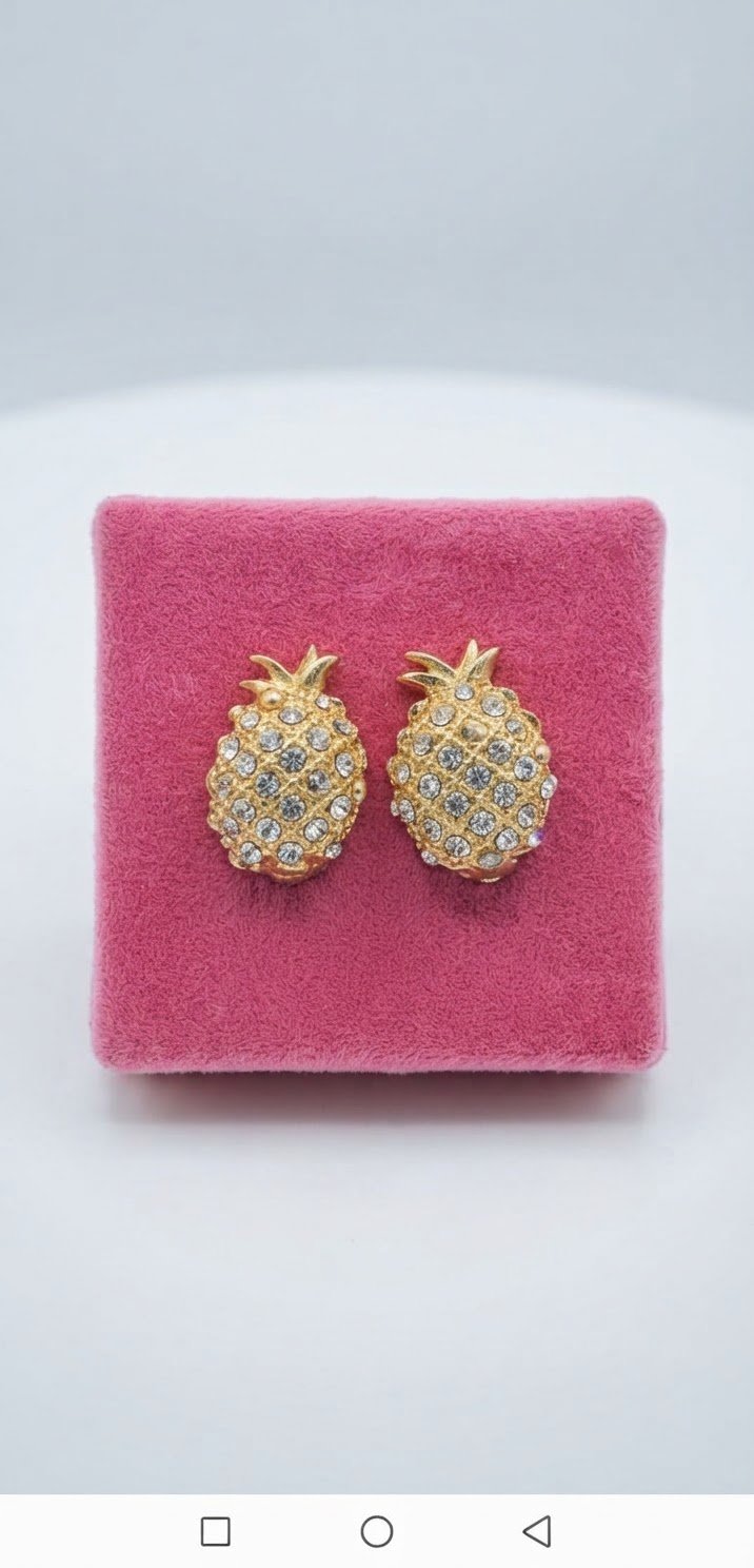 Boucle oreilles Ananass à petit prix 