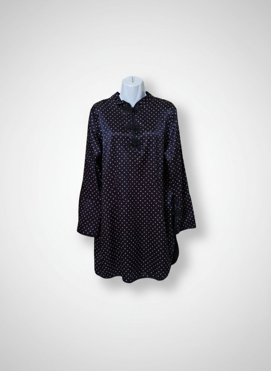 Chemise satinée taille 44 de très bonne qualité