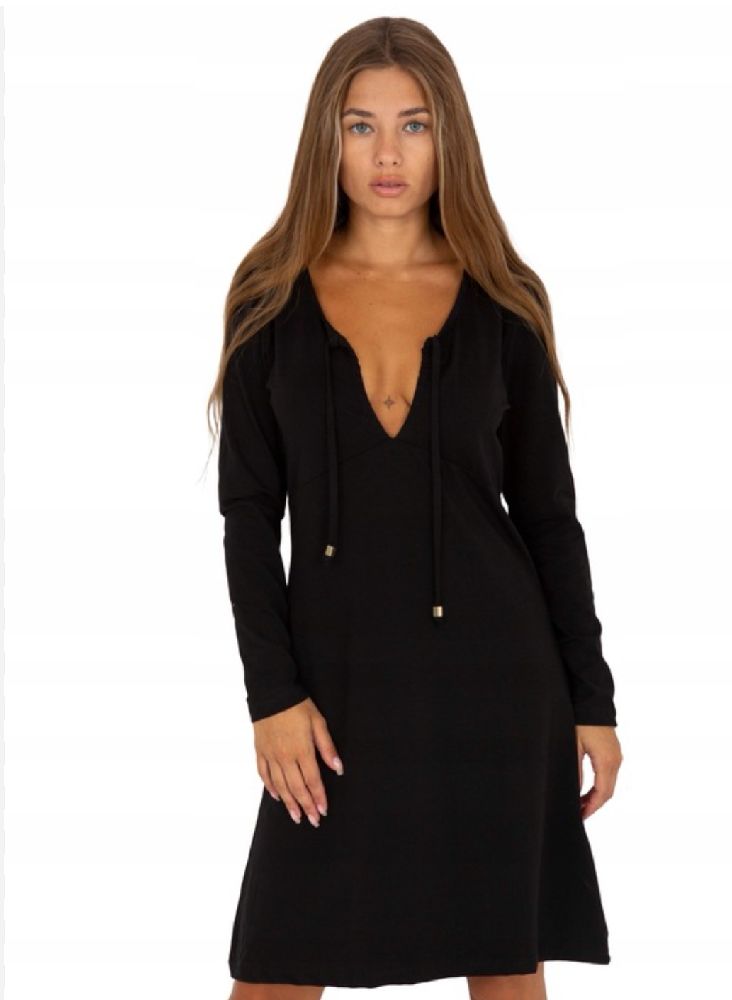 Robe chemise noire chic à petit prix 🌹🦋