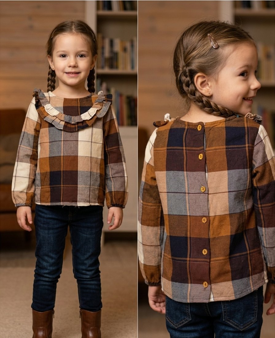 Chemise pour fillette 