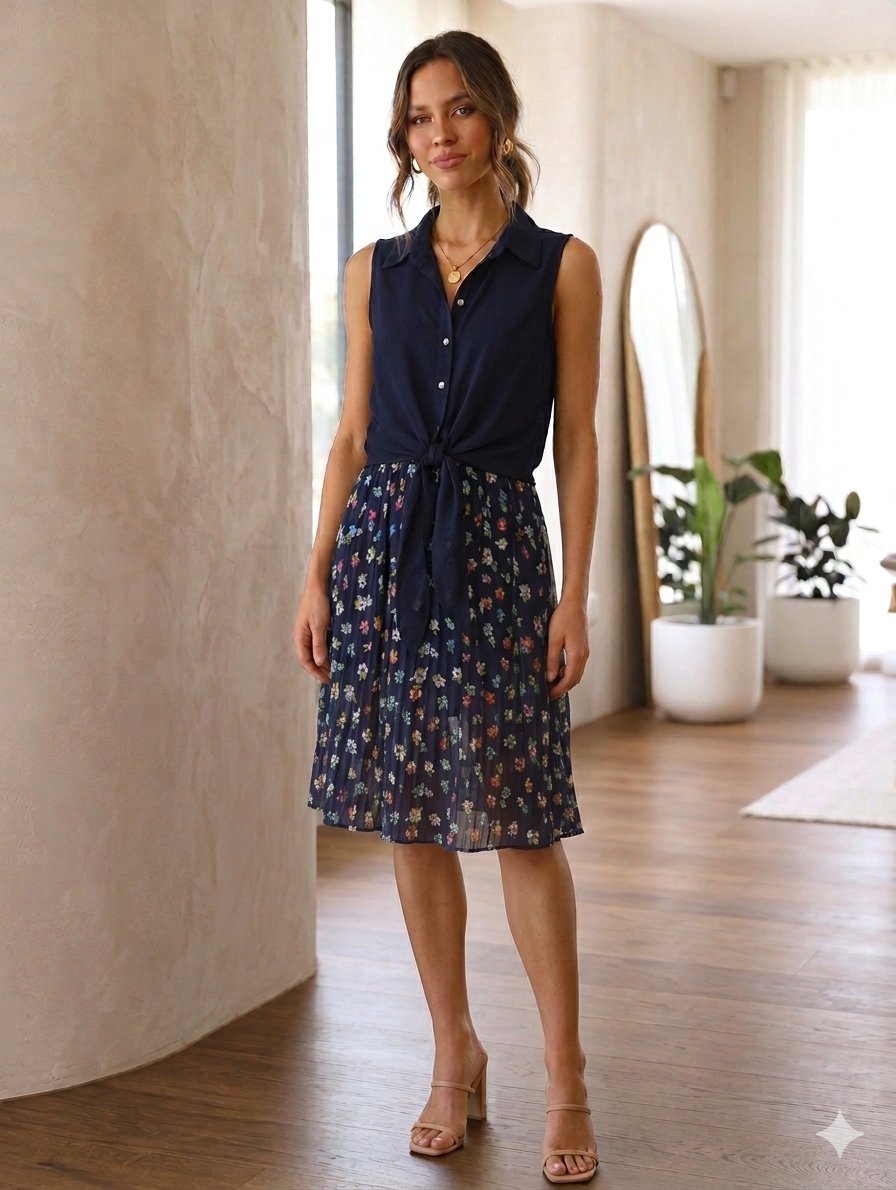 Jolie robe fleurie 