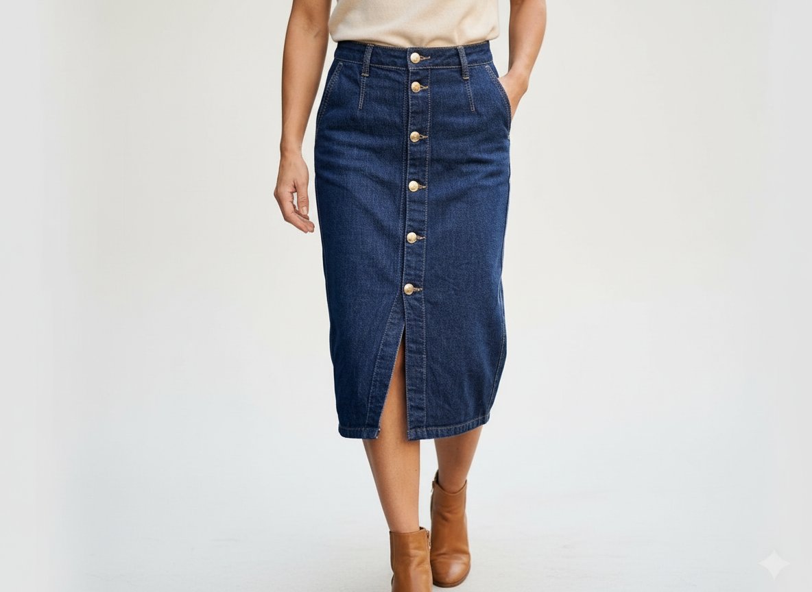 Jupe jean