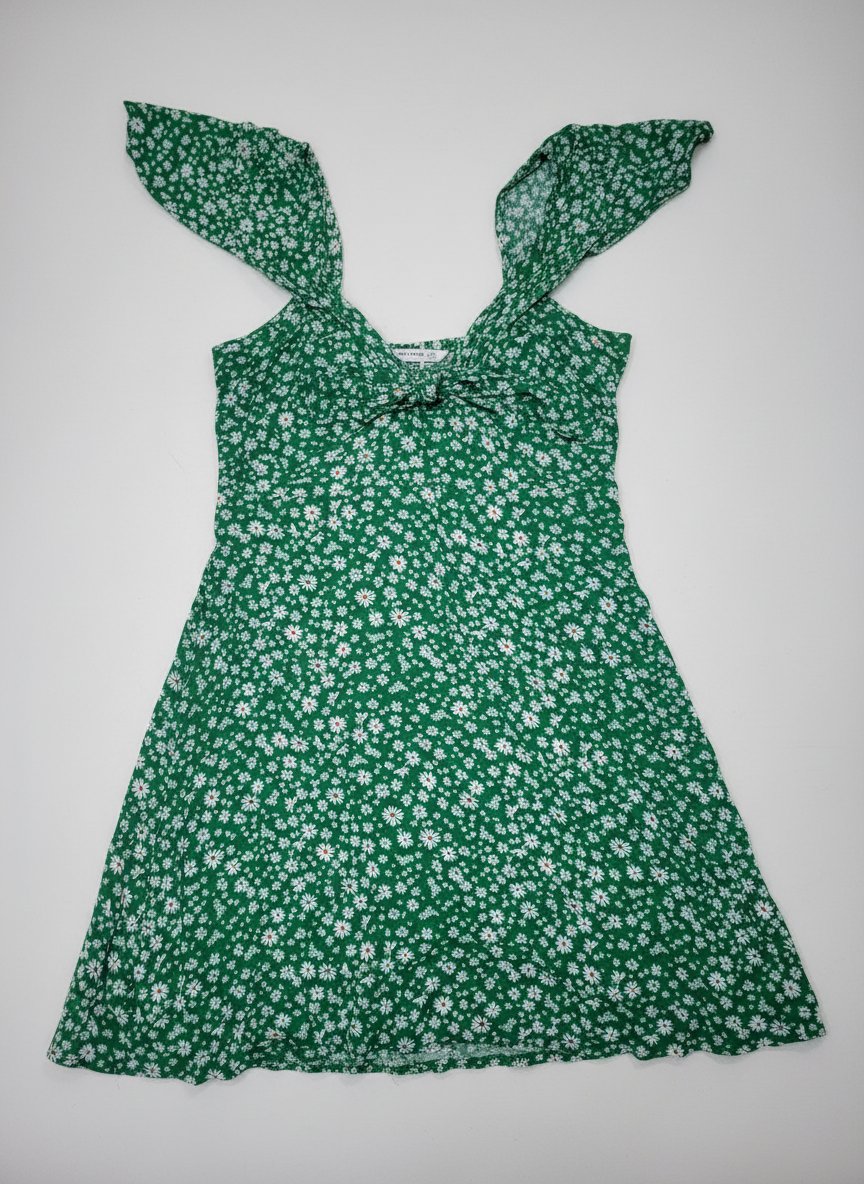 Robe fleurie Stradivarius