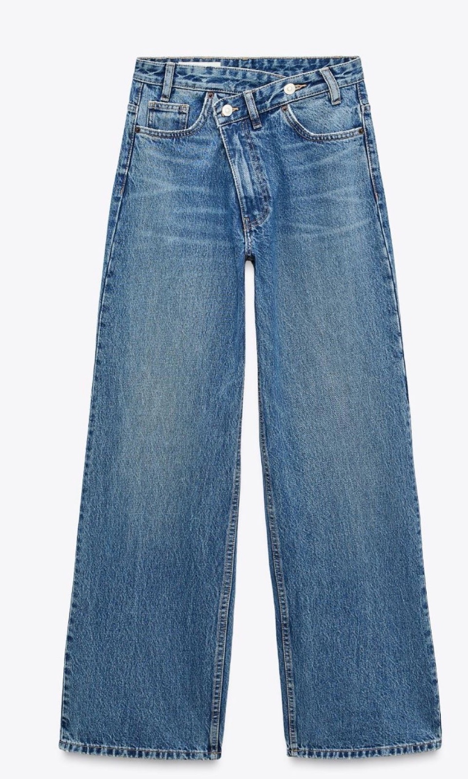 Jean bershka croisé taille xs s