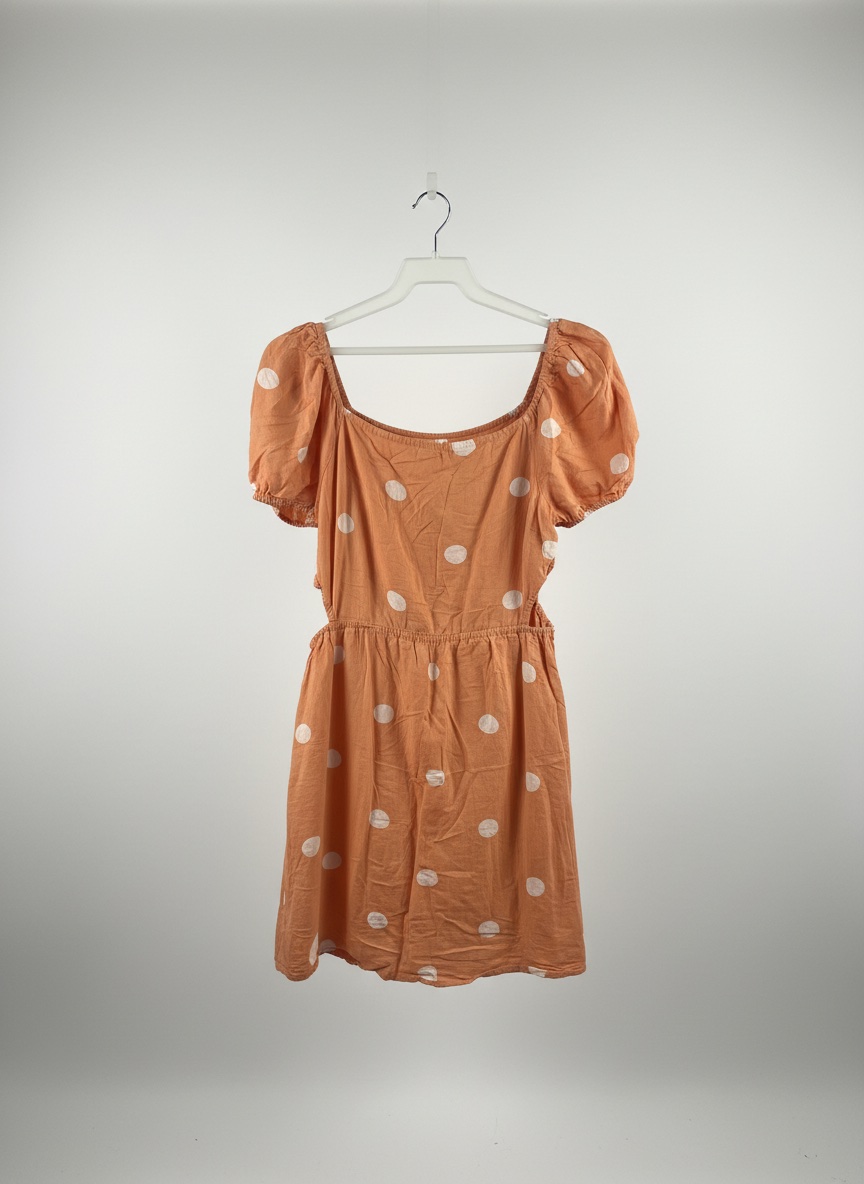 Robe taille orange taille m 