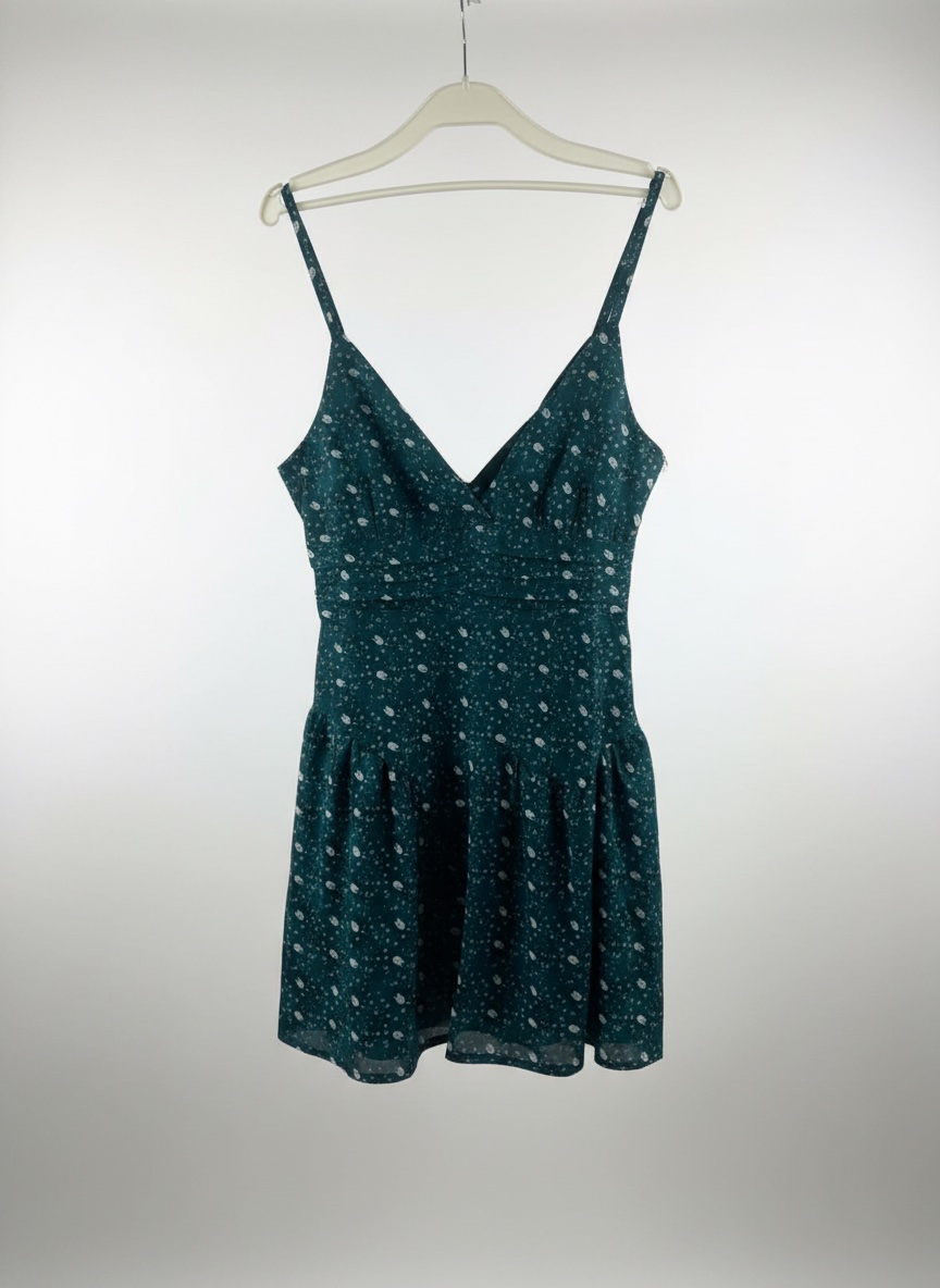 Petite robe verte taille s 