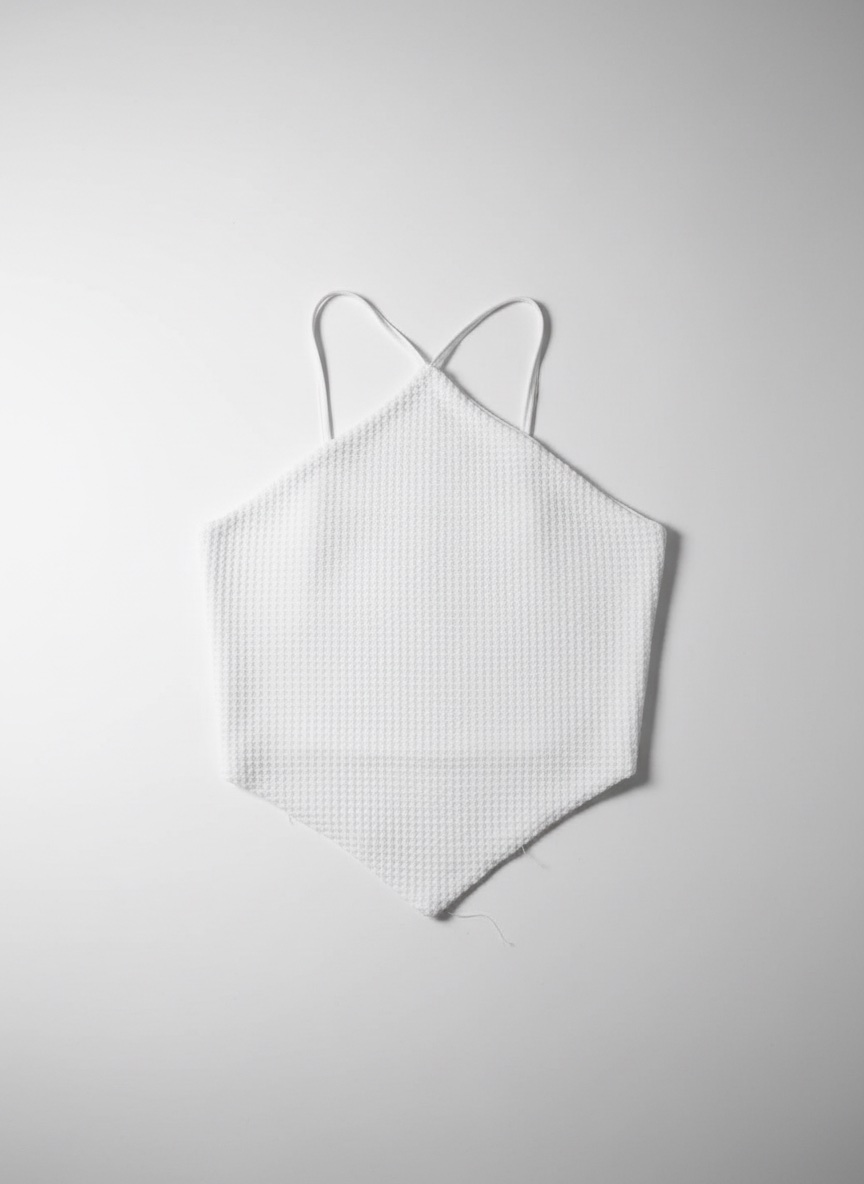 Top crochet taille unique ajustable 