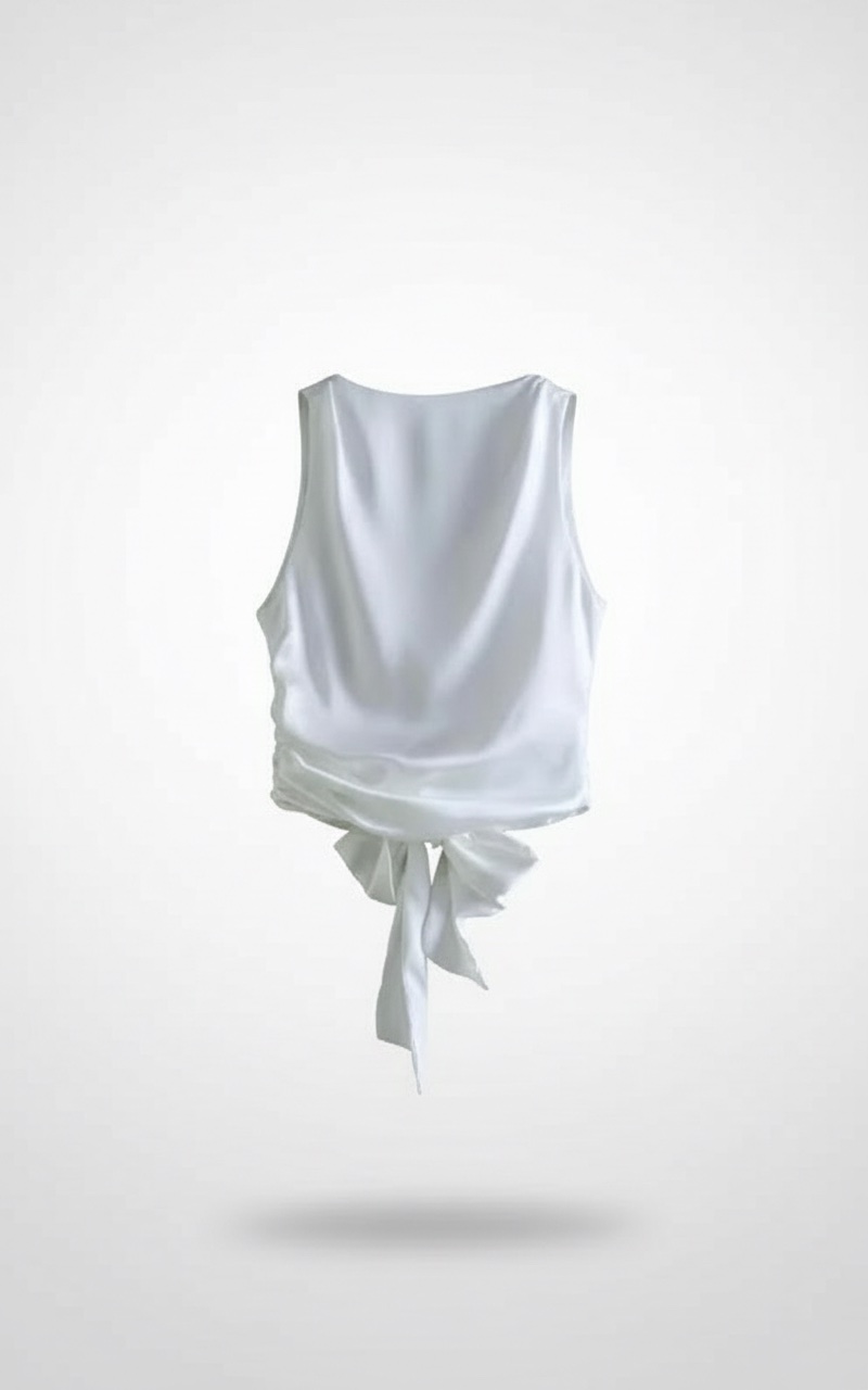Top satin zara taillr m