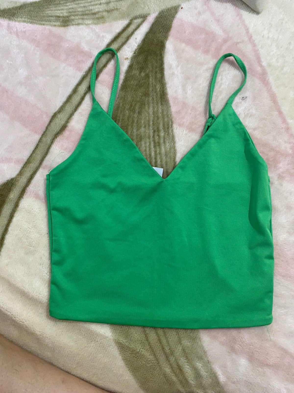Top vert amisu taille s