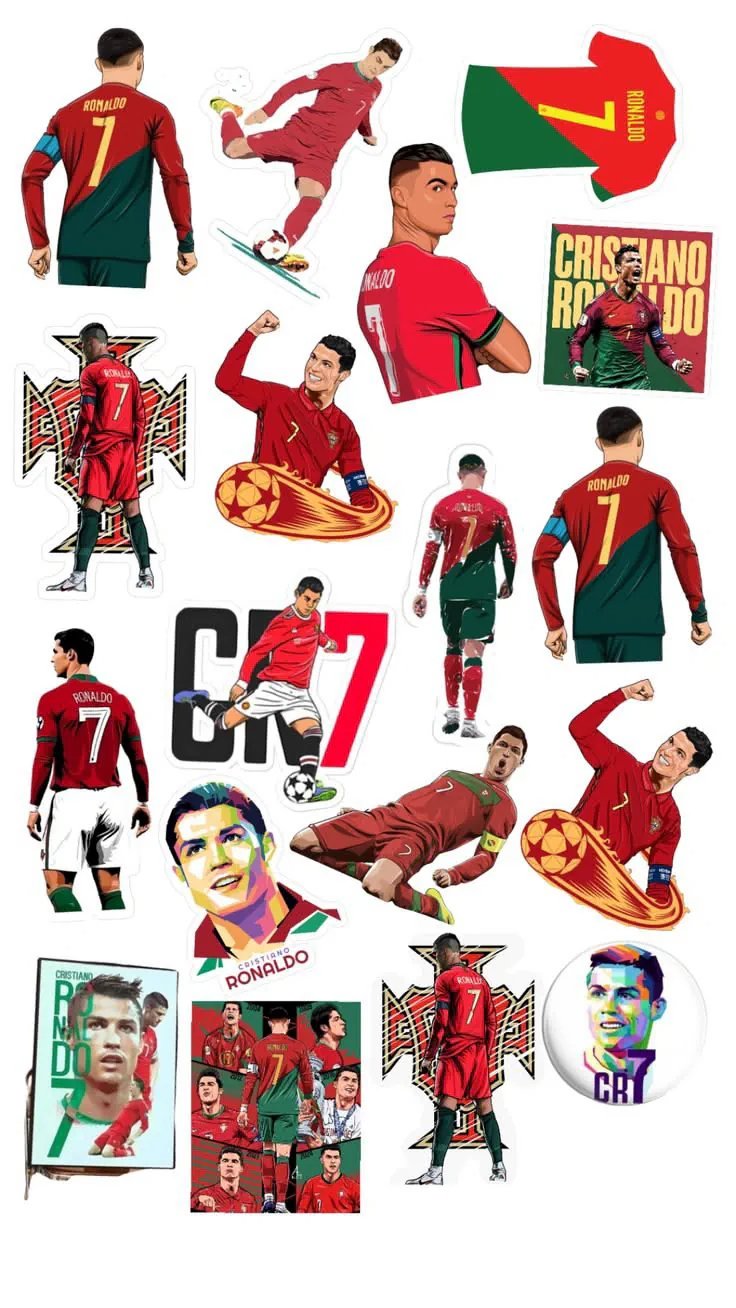 CR7 stickers