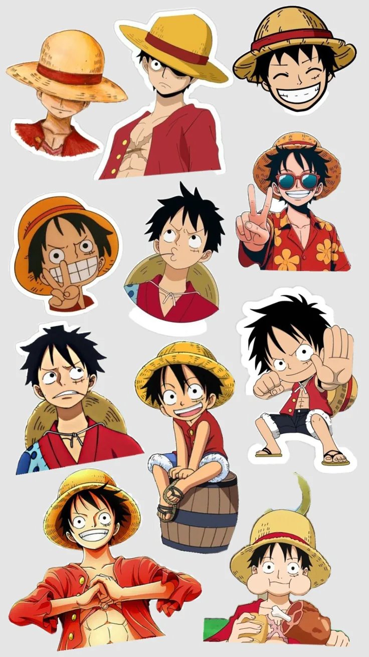 One piece stickers