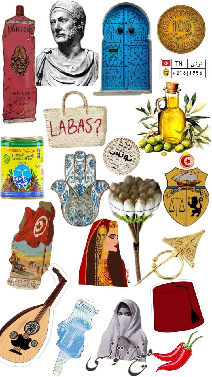 Tunisia stickers