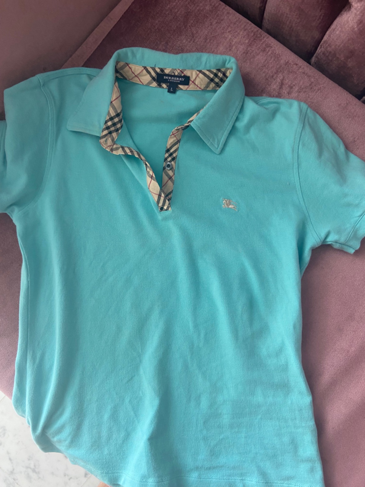 Burberry bleu 
