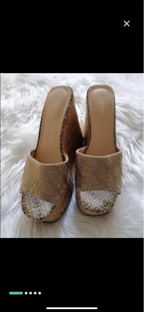Mules guess pailleté authentique