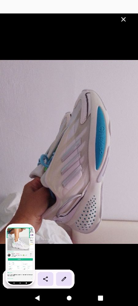 Baskets adidas ozela neufs