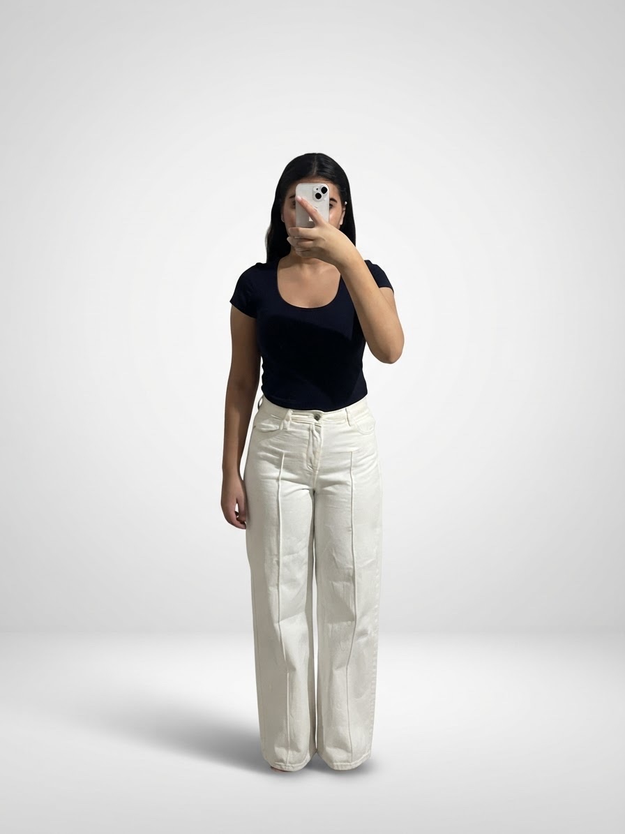 Pantalon blanc 