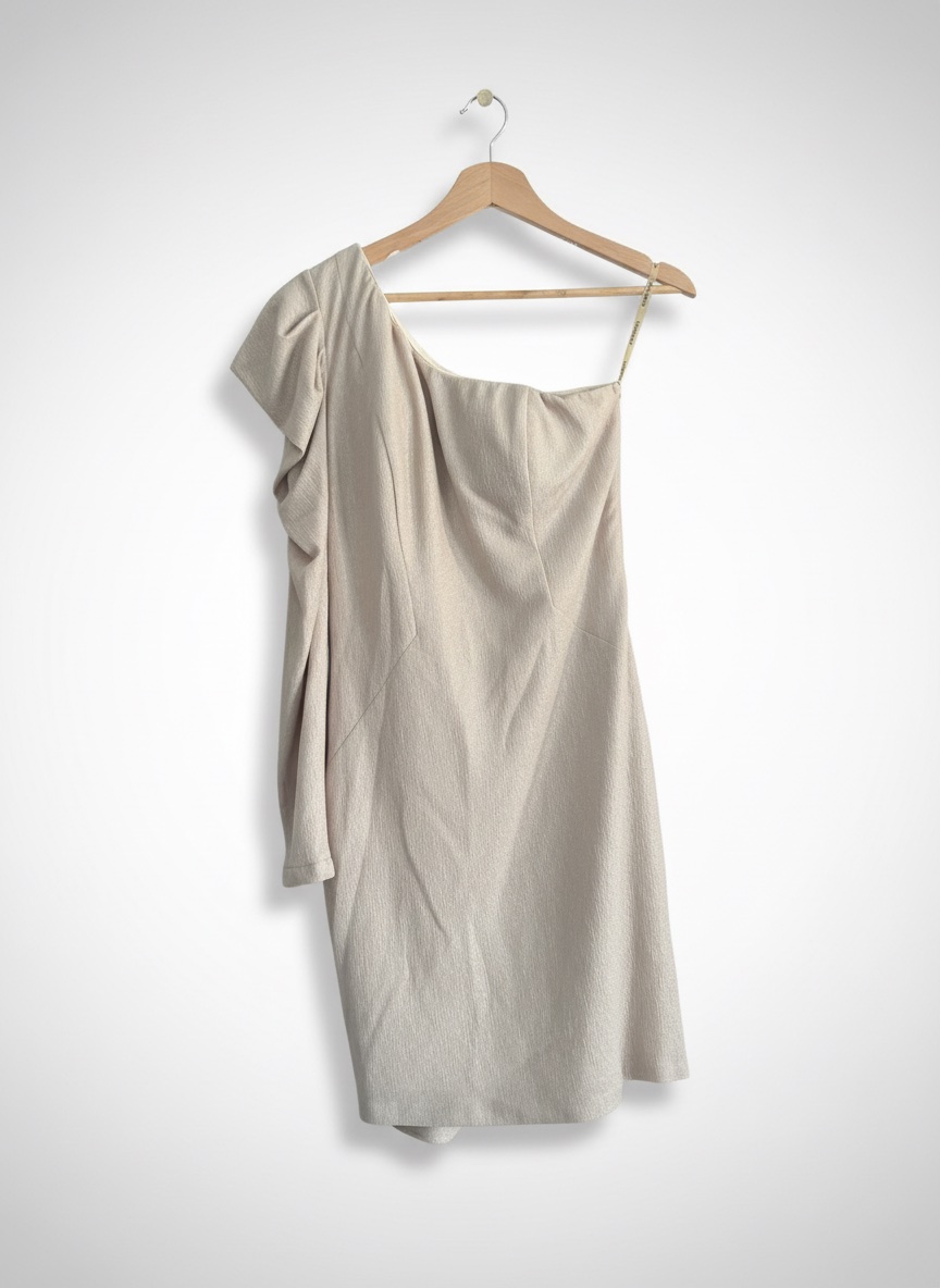 Robe de soirée champagne irisé