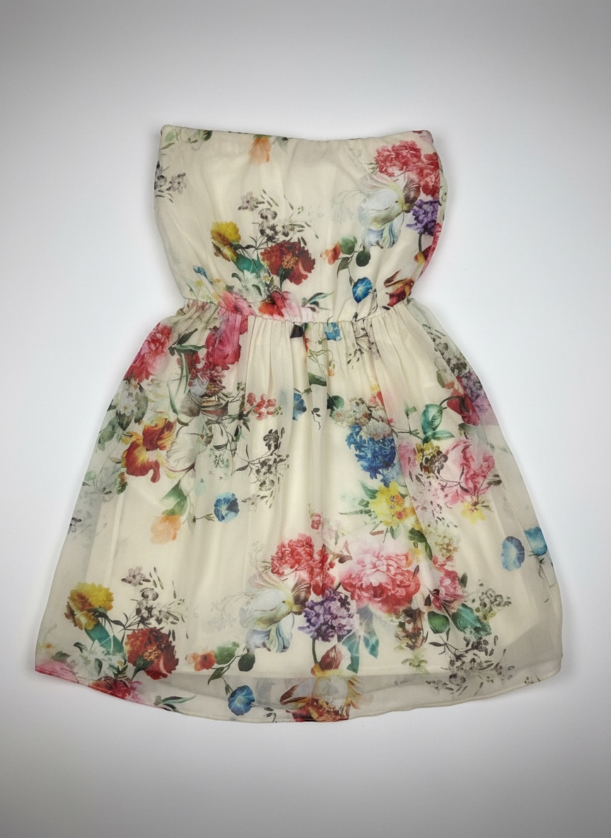 Robe bustier zara