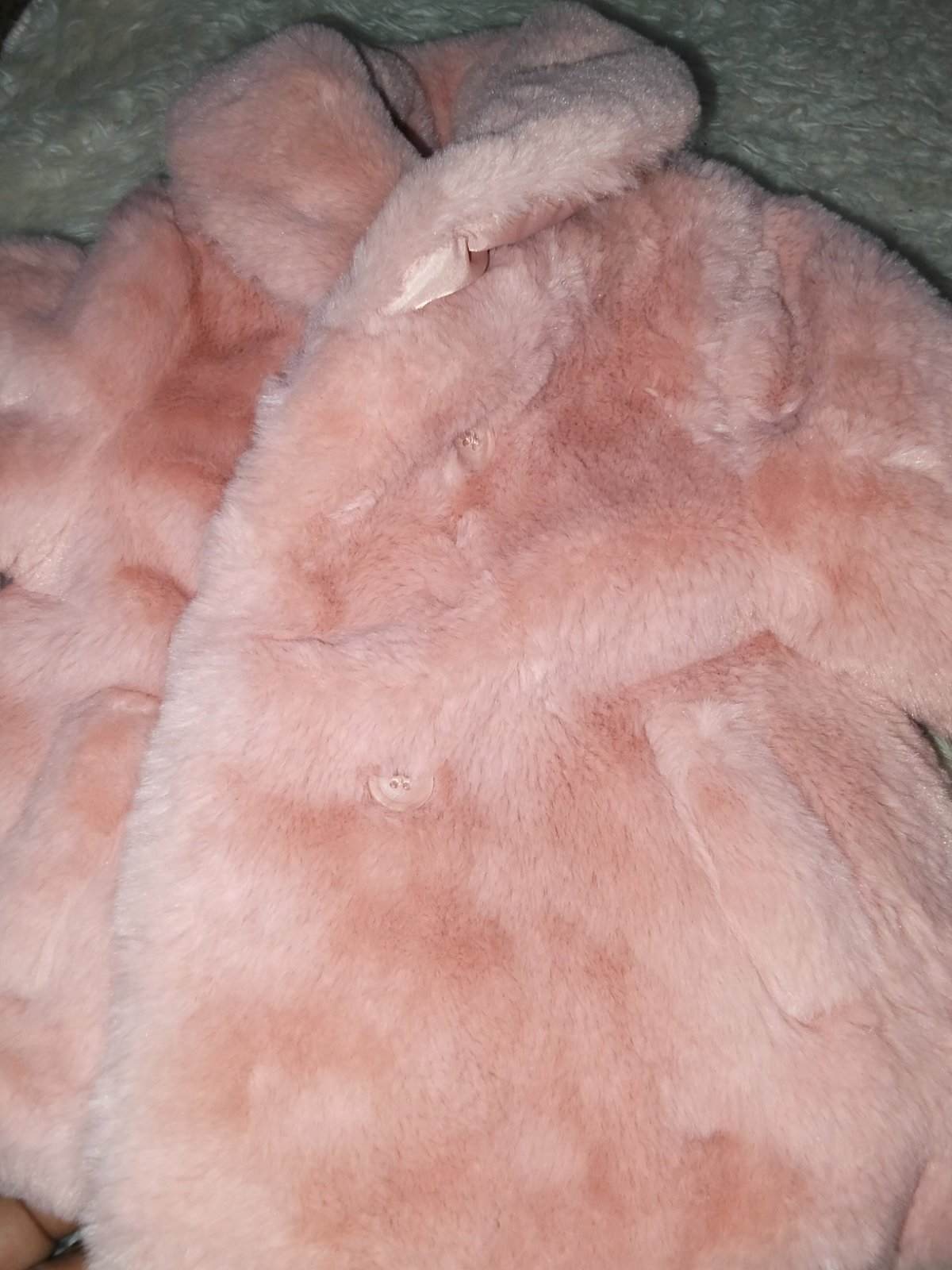 Manteau rose bebe 