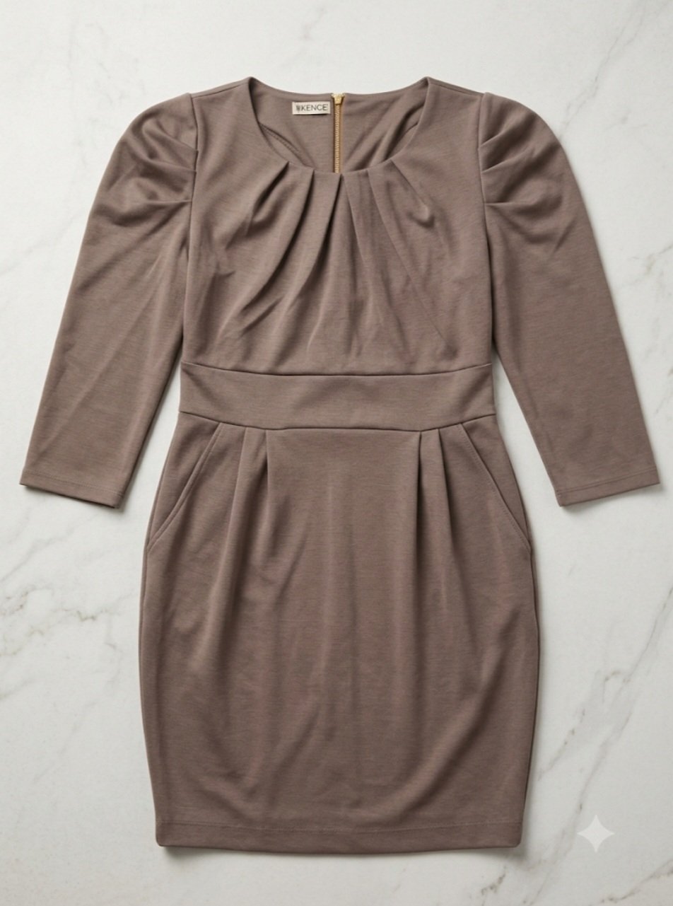 Robe beige 