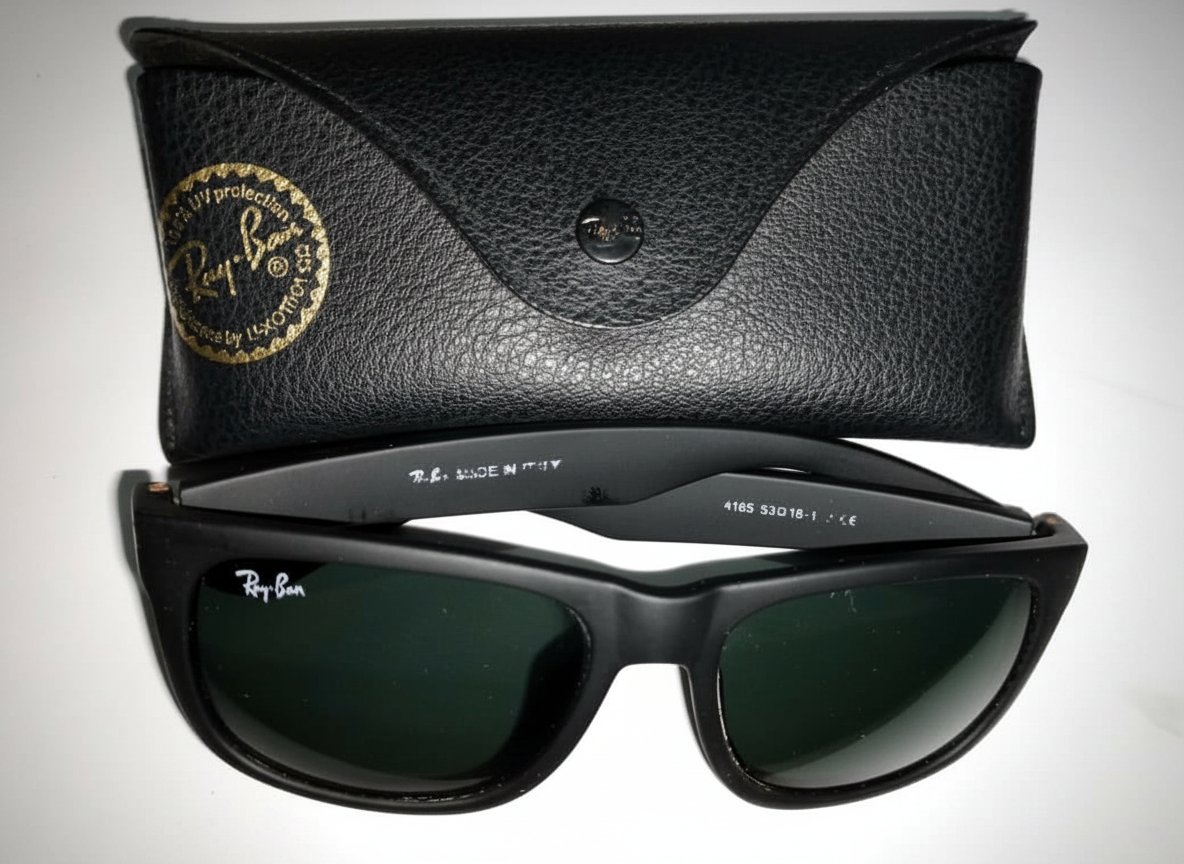 Ray-Ban RB4165 Justin Noir – Lunettes de soleil originales