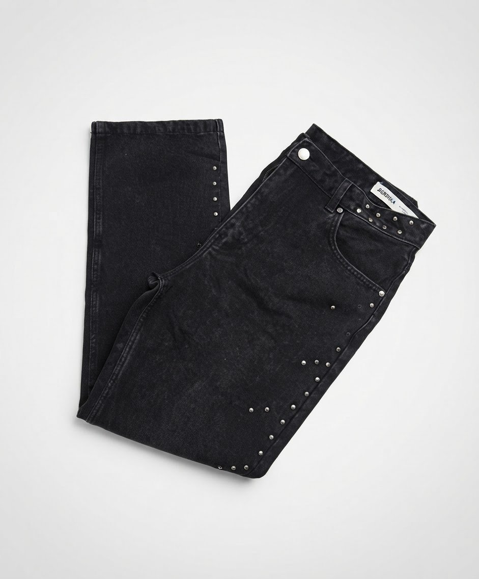Jeans baggy Bershka Super taille haute