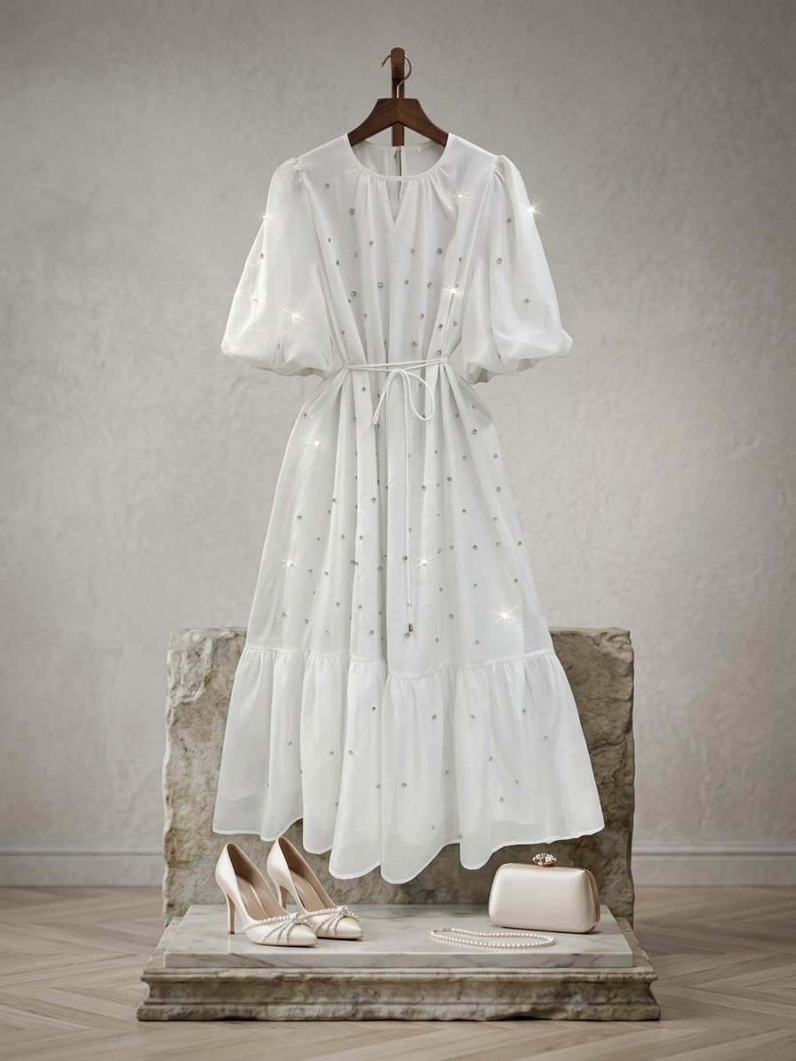 Sublime Robe Blanche Lumineuse