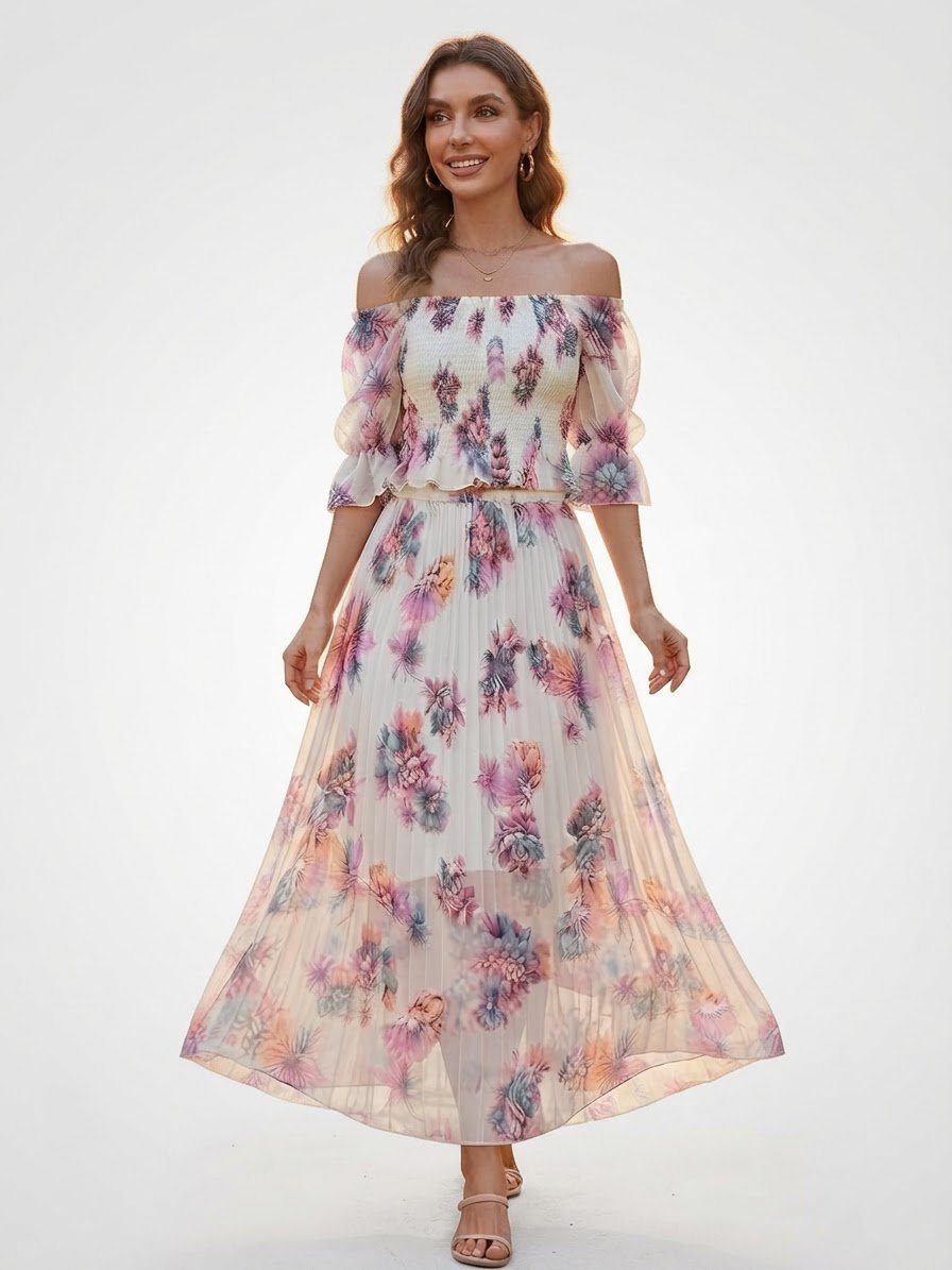 Set floral très élégante