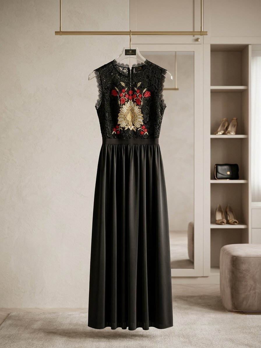Robe de haute couture : Le détail qui fait la perfection.