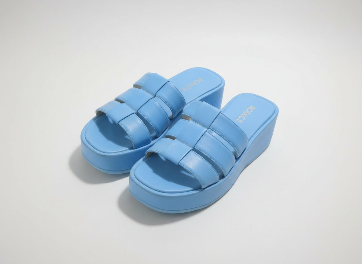 Sabot en bleu ciel 
