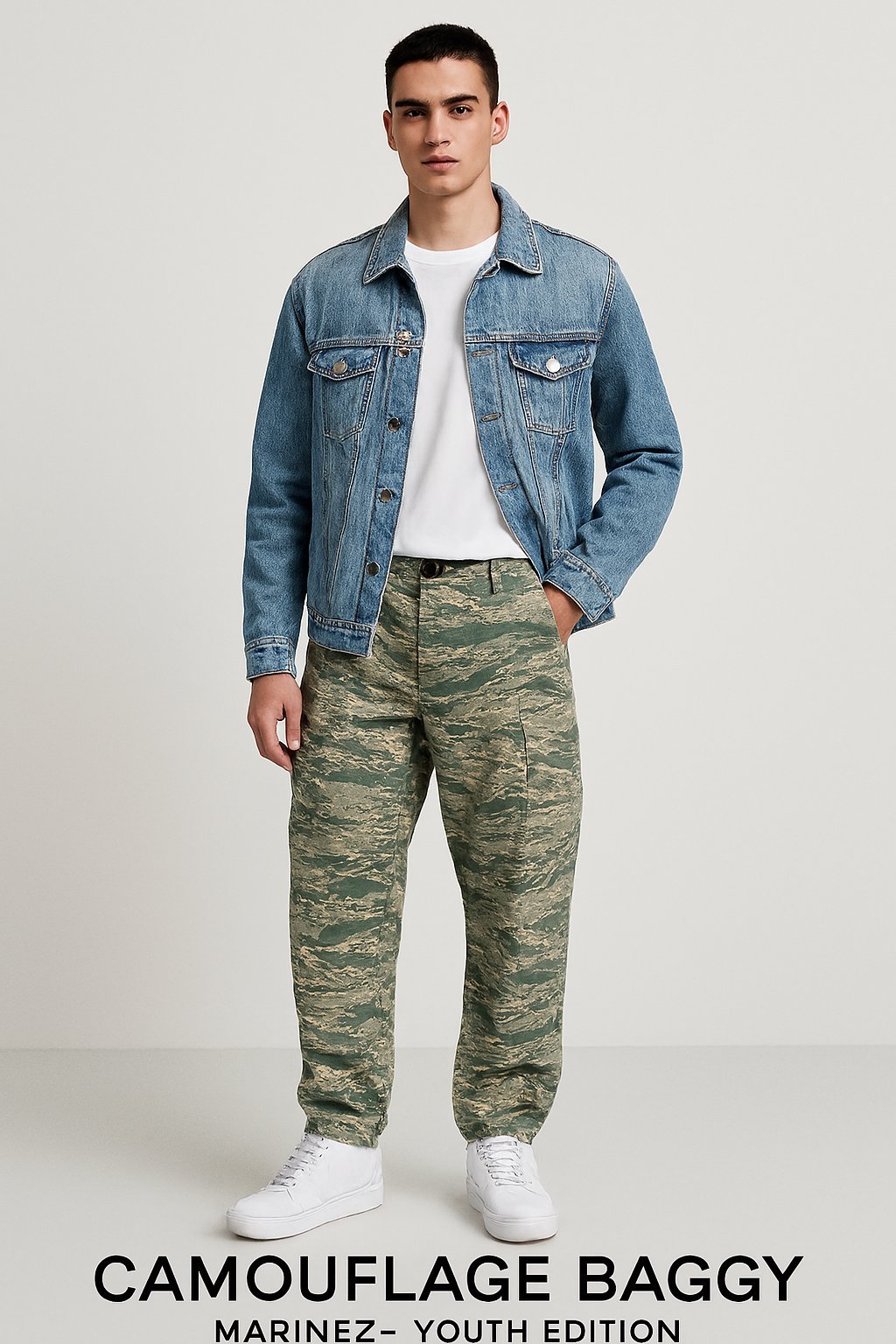 Camouflage Baggy Marinez – Cargo Fit