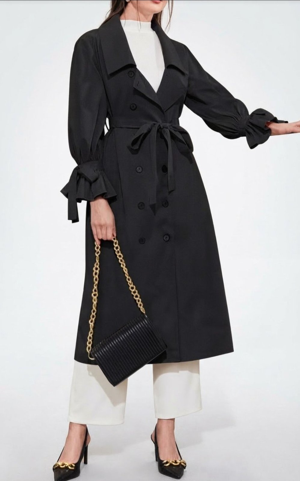 Trench sans doublire ylabs 42 44 shein