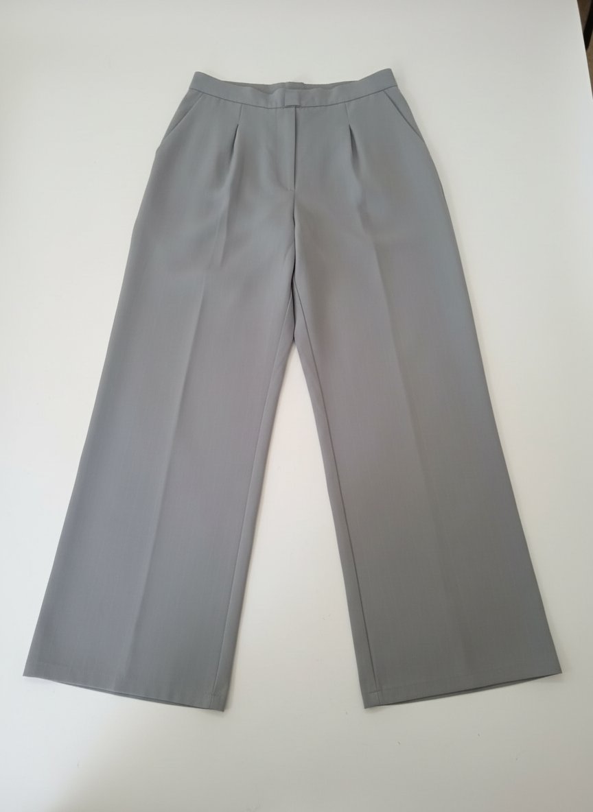 Pantalon large avec scratch et elastique 3al ajneb