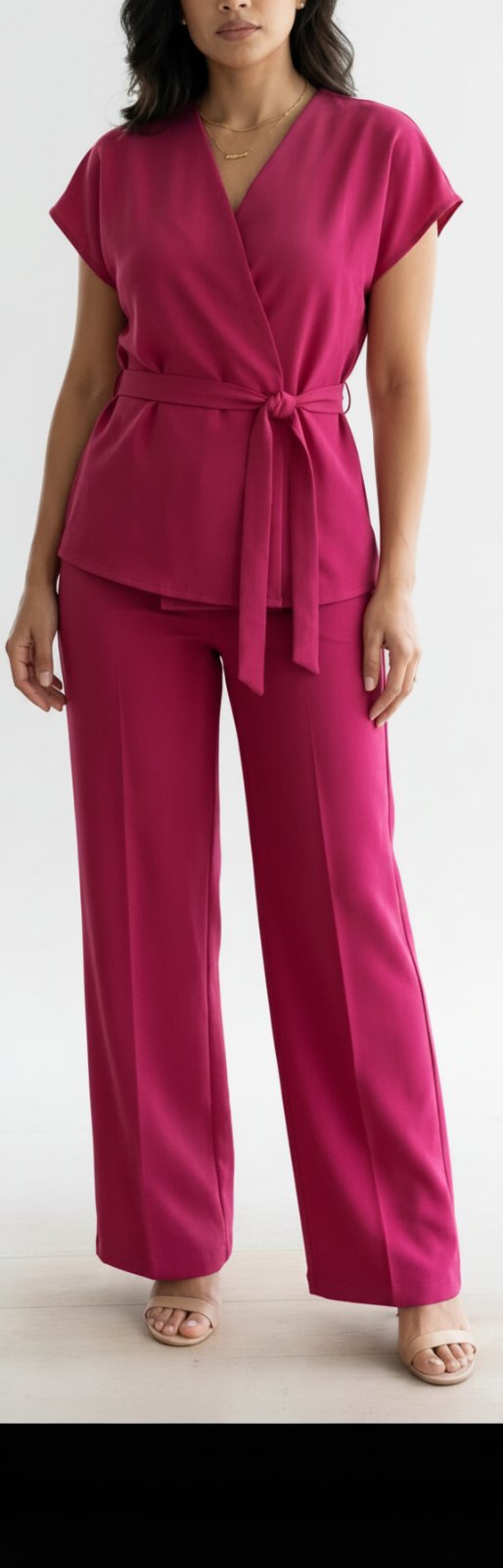 Set rose fushia
