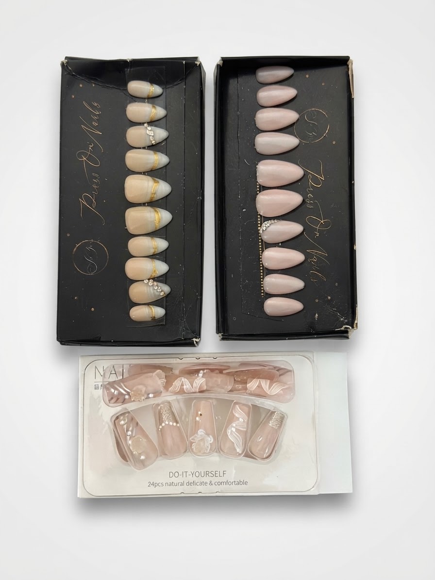 Press on nails faux ongles