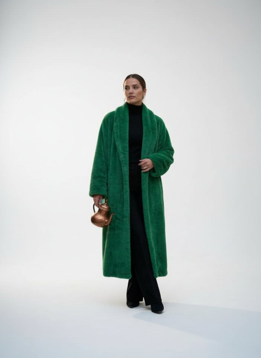 Manteau style kimono 