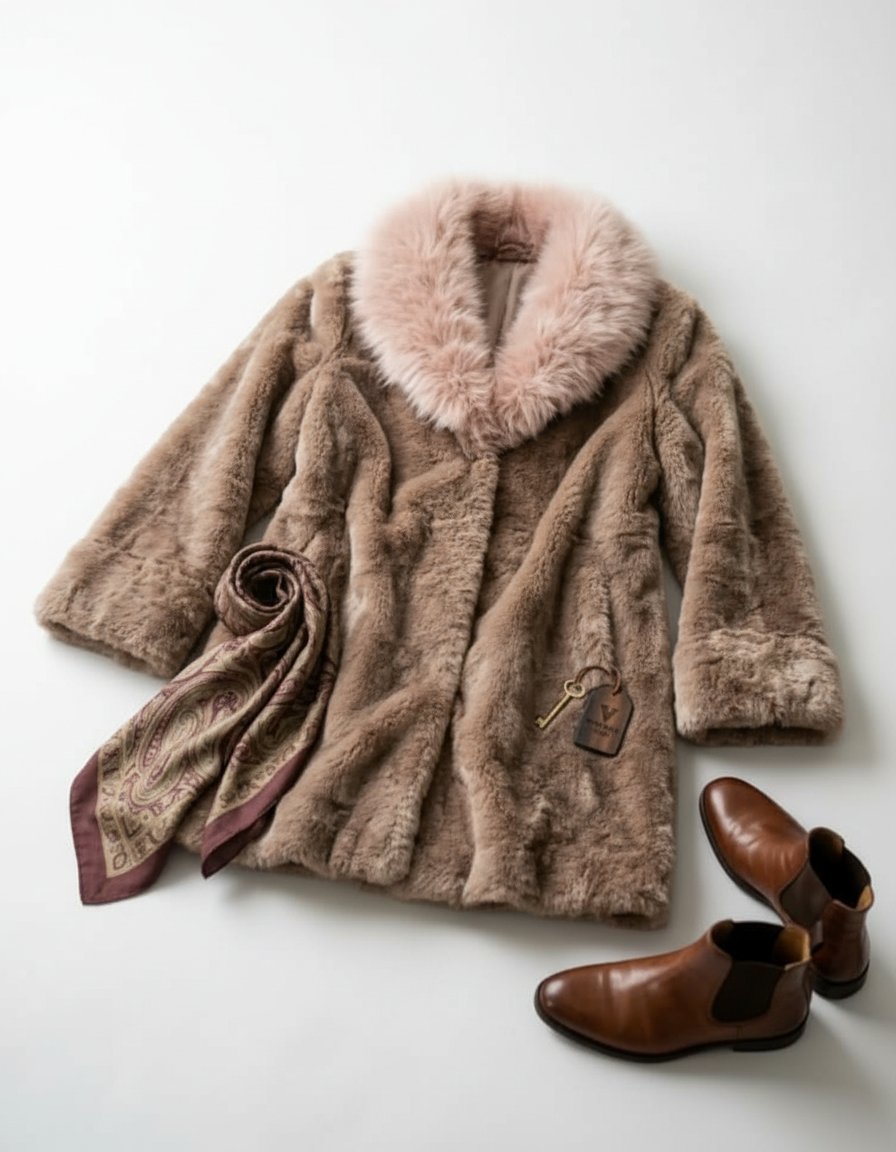 Manteau fourrure 