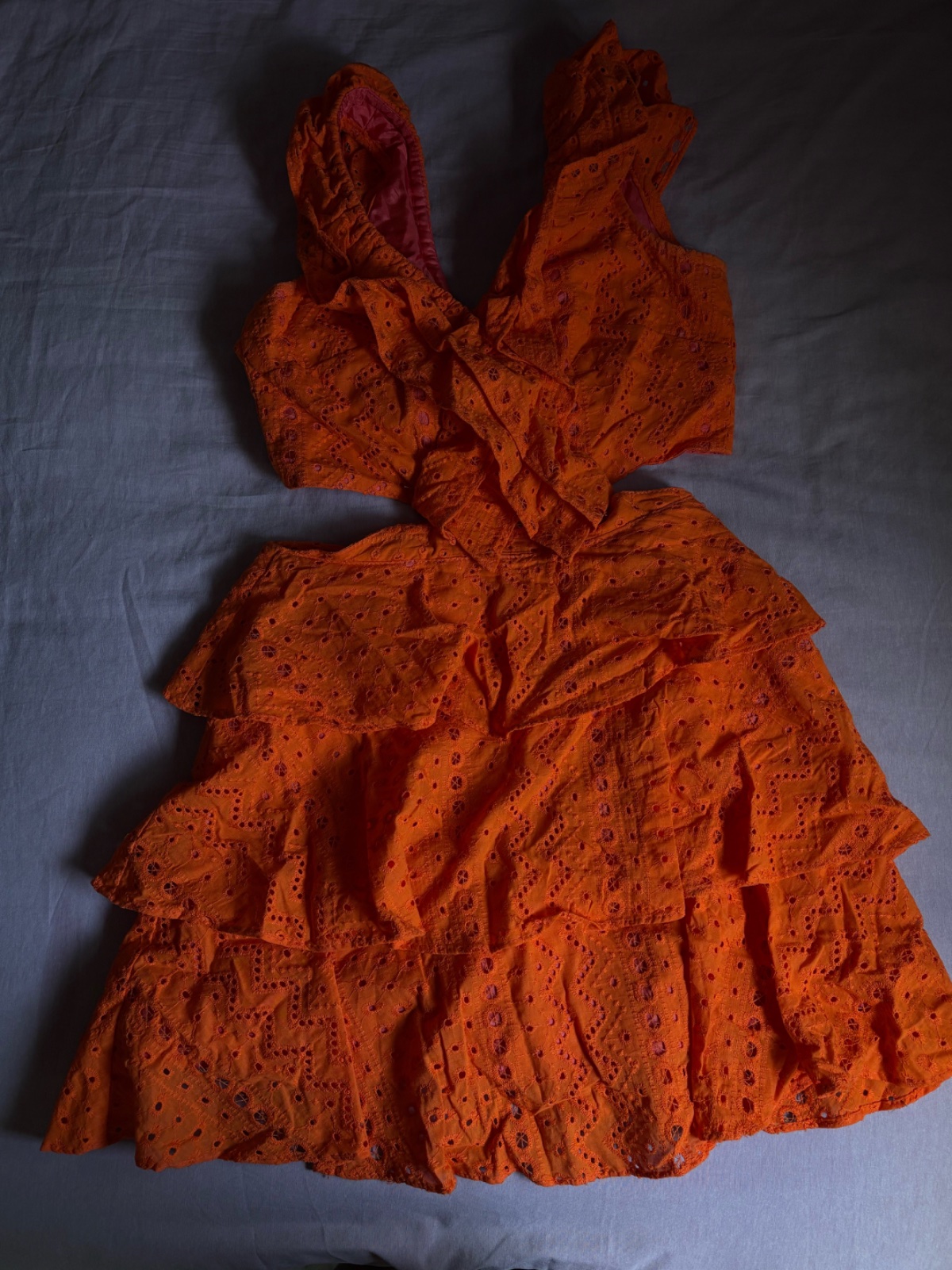 Robe orange pour l’été 🍊