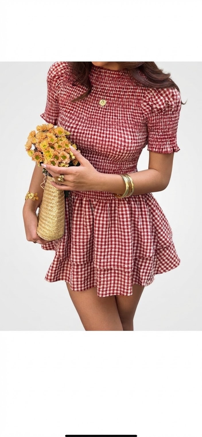 Robe a carreaux