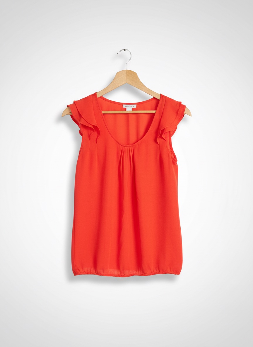 Chemisier orange 