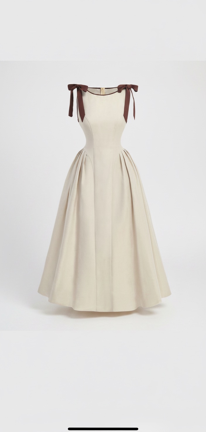Robe beige
