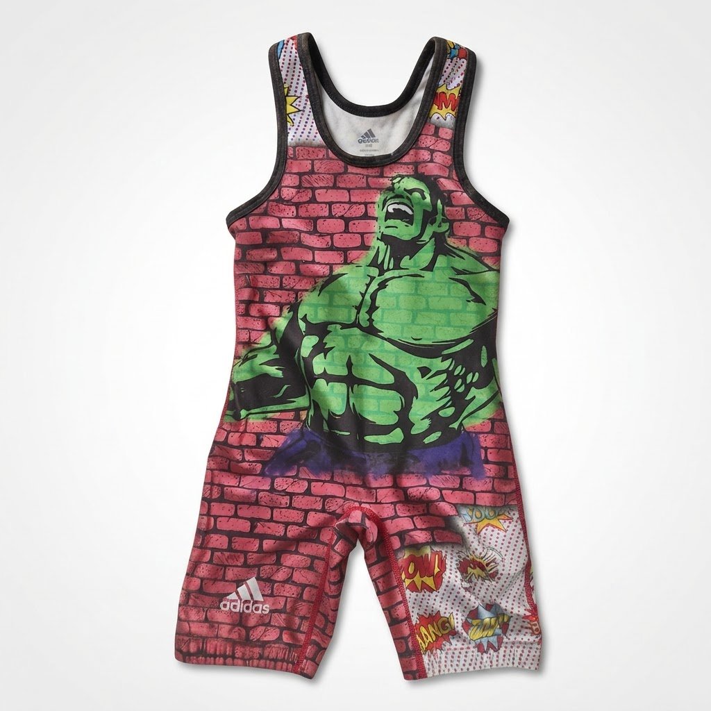 Tenue Singlet de lutte pour enfant AdidasXMarvel